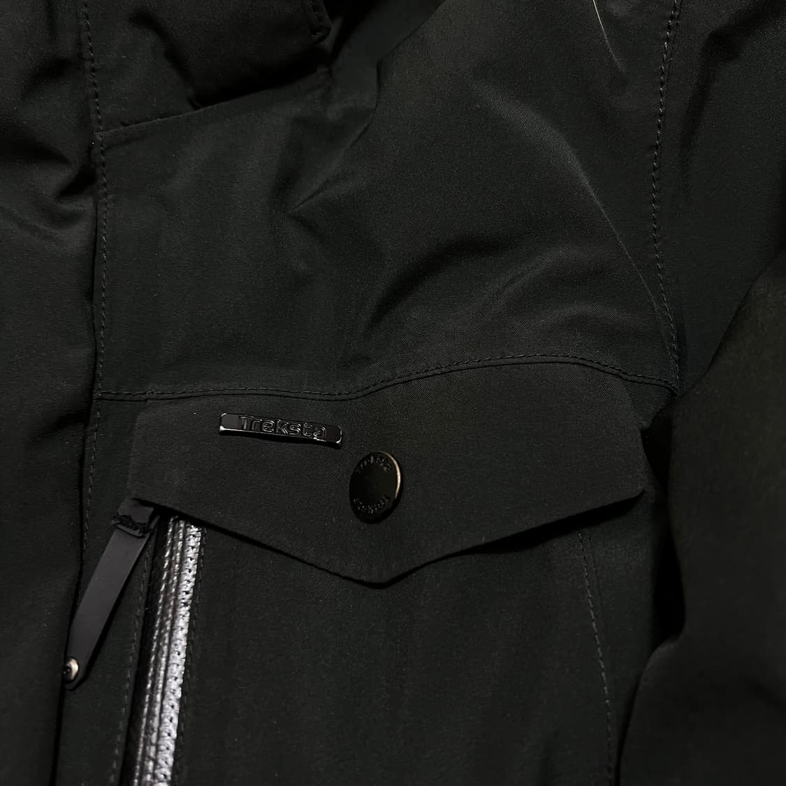 트렉스타 고어텍스 여성 덕다운 라쿤퍼 후드 패딩 점퍼 [블랙] S/90 상품이미지4