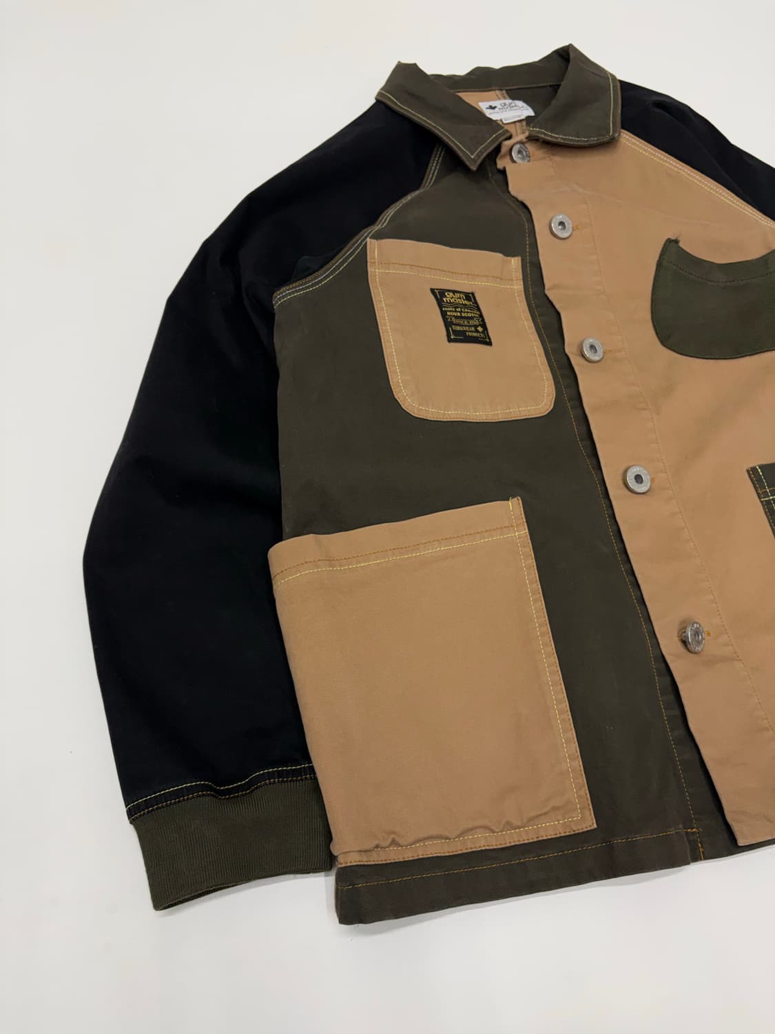 캐나다 짐 마스터 패치 워크자켓 상품이미지3