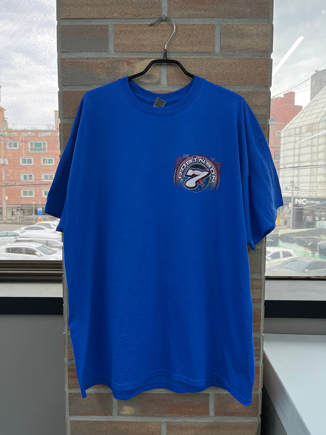 빈티지 레이싱 프린팅 반팔 티셔츠  상품이미지7