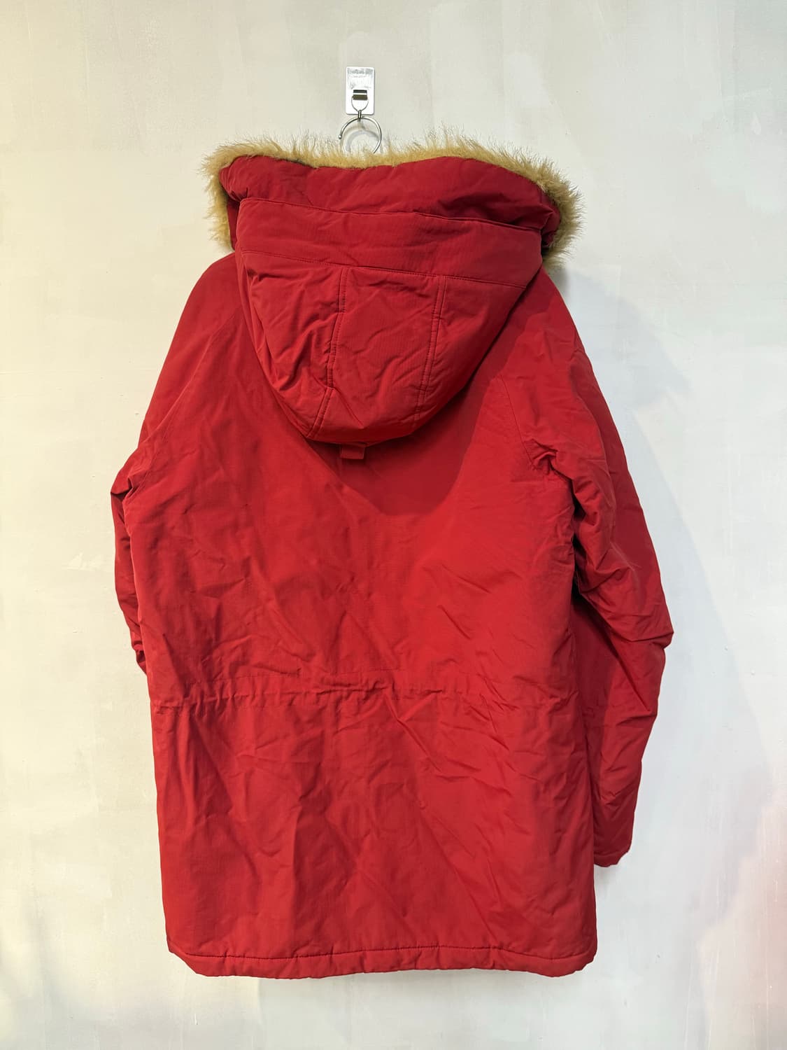 칼하트 레드 퍼패딩 상품이미지4