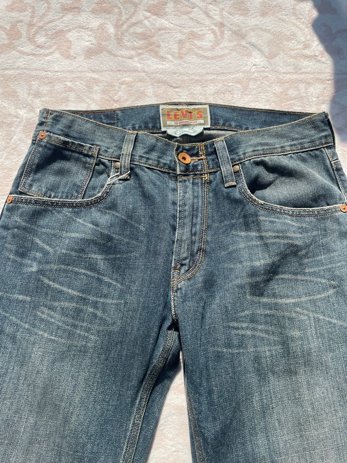 리바이스 멀티포켓 스트레이트핏 데님팬츠 상품이미지4