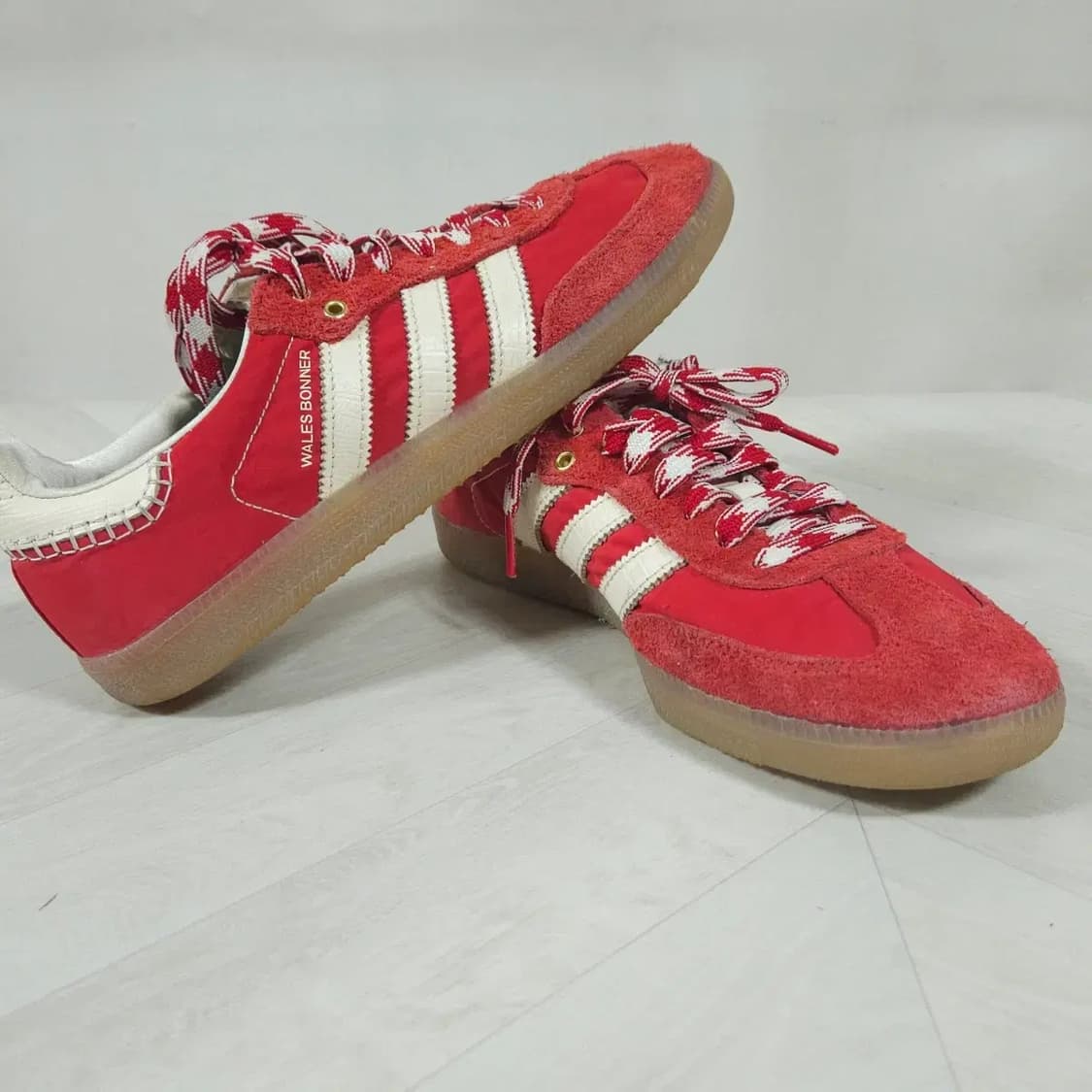 [아디다스 x 웨일스 보너 삼바 레드 / 255] 상품이미지9