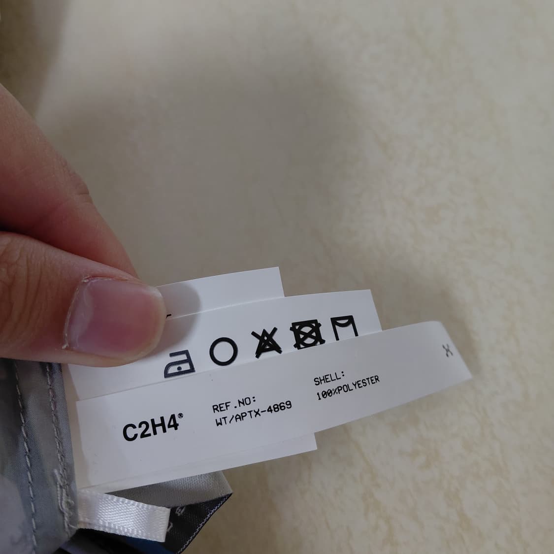 C2h4 디스크 패턴 셔츠 상품이미지3