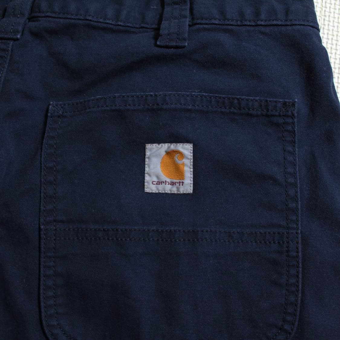 Carhartt 칼하트 102291 네이비 트윌 워크팬츠  상품이미지4