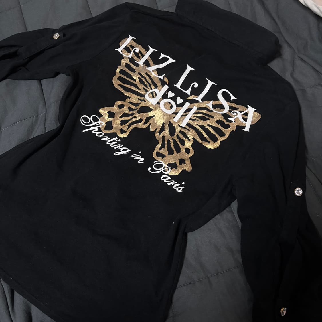 리즈리사 큐빅 티셔츠 상품이미지2