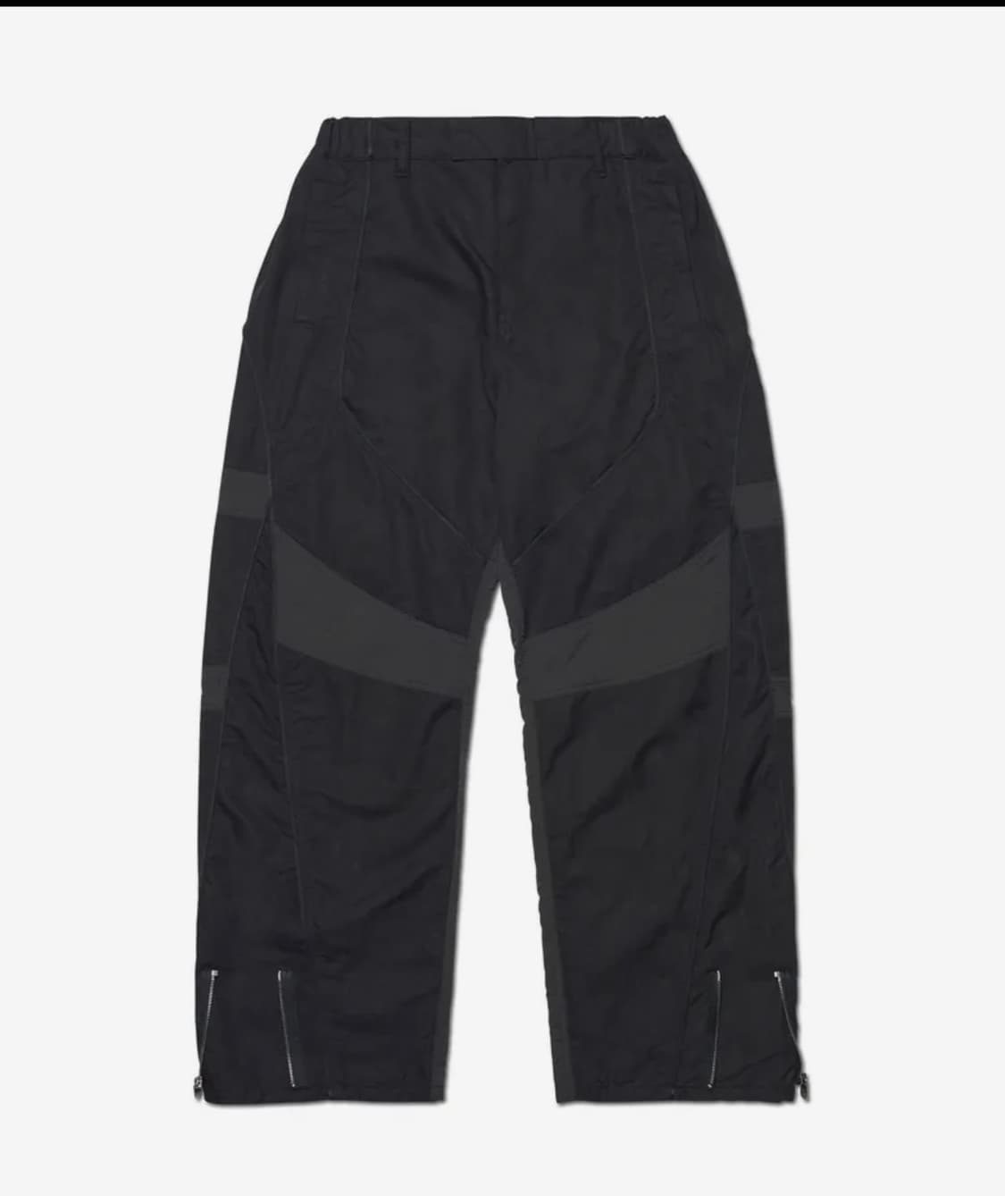 노매뉴얼 MOTO TRACK PANTS - BLACK 상품이미지1