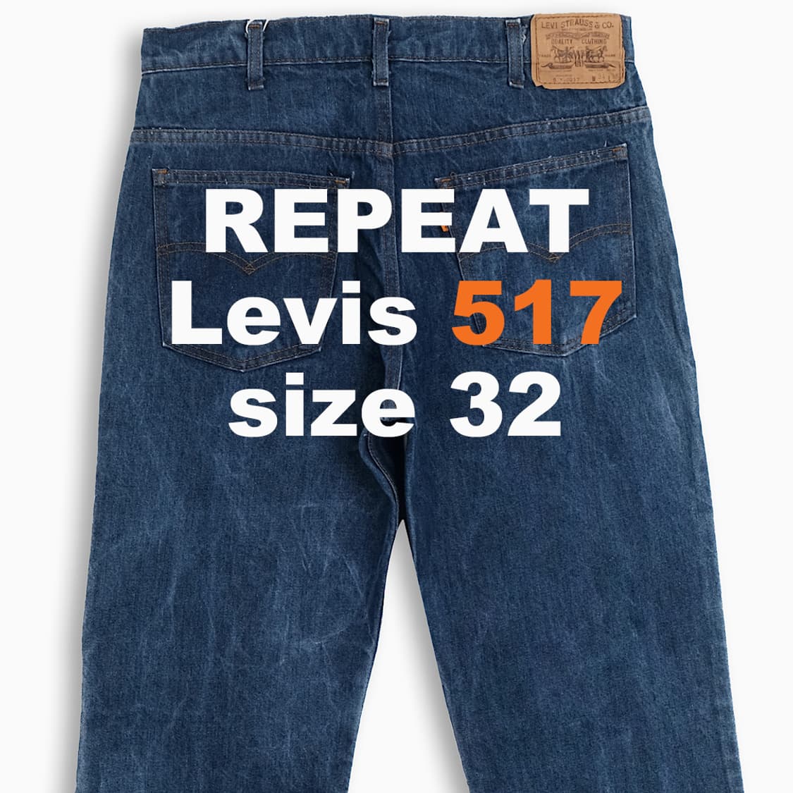 리바이스 517 오렌지탭 80s USA 32 인치 OR51734159 상품이미지1