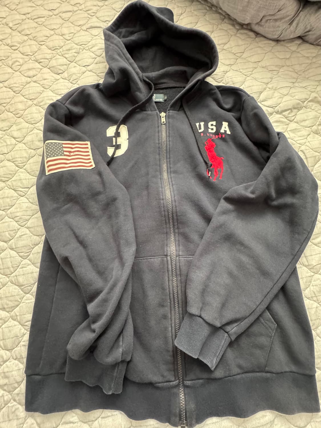 폴로 빅포니 후드집업 상품이미지1