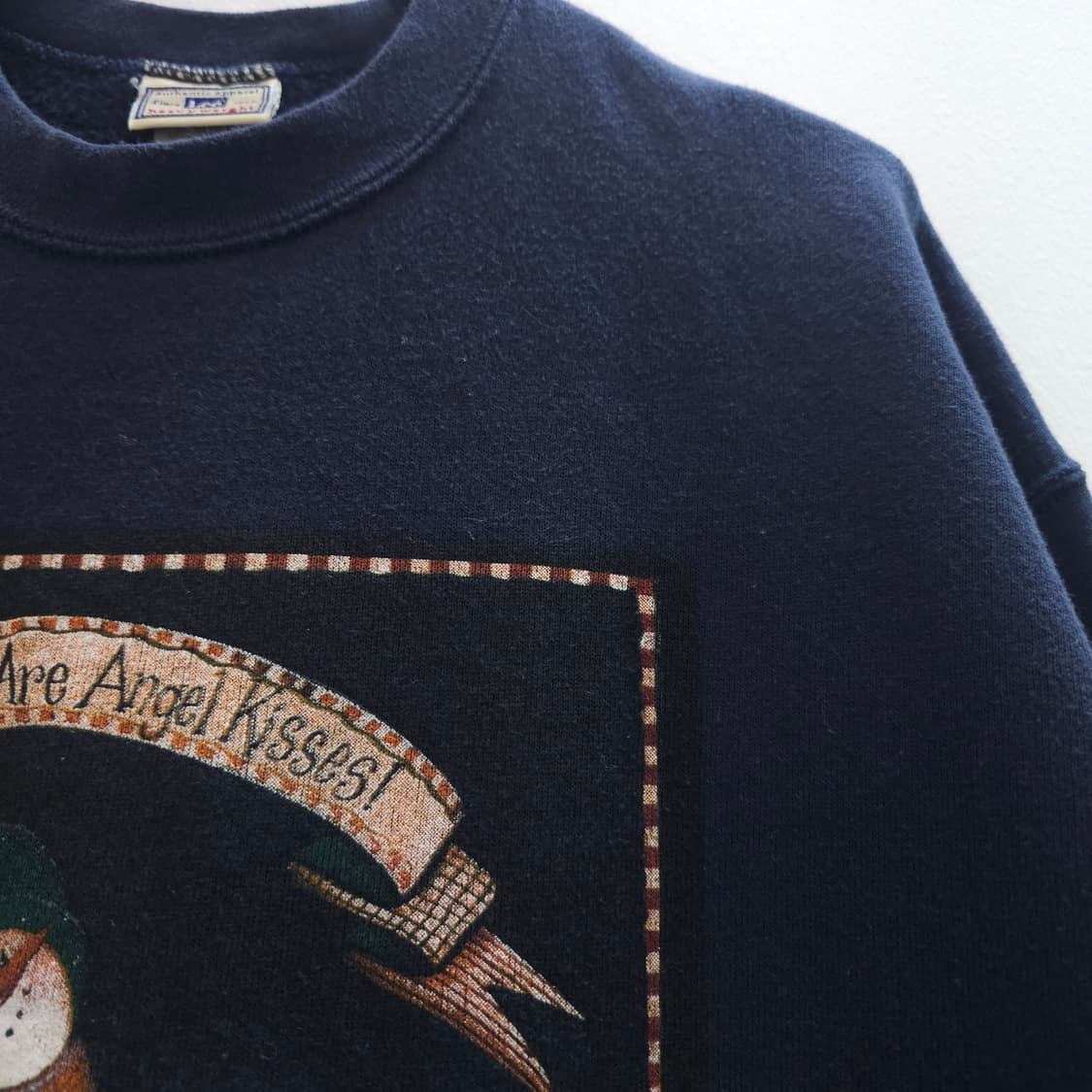 00's Lee 헤비웨이트 스노우맨 맨투맨 기모 상품이미지4