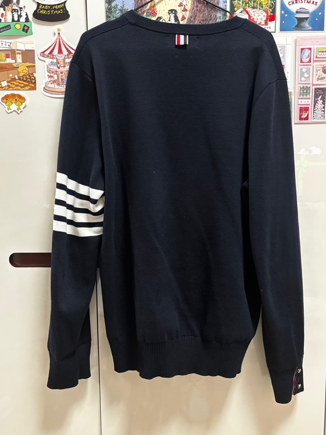 [정품/size4/택포함] 톰브라운 밀라노 스티치 금장 니트 상품이미지2