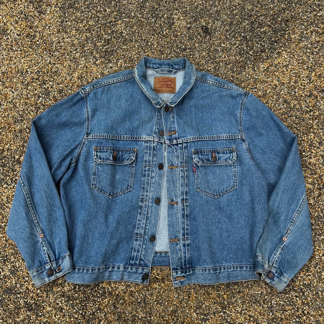 [XL] 90s USA 리바이스 70504-0149 2세대 데님 자켓 상품이미지1