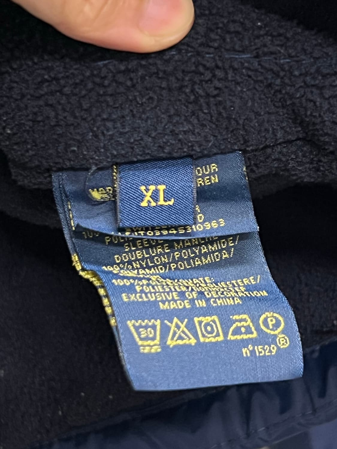 (XL) 폴로랄프로렌 나일론 폴리쉘 페리 자켓 네이비 상품이미지5