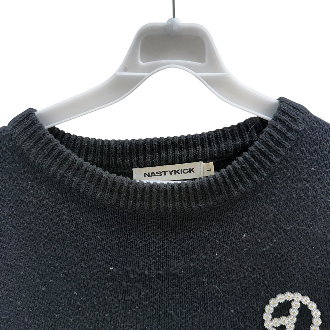 [L] 네스티킥 블랙 니트 상품이미지5