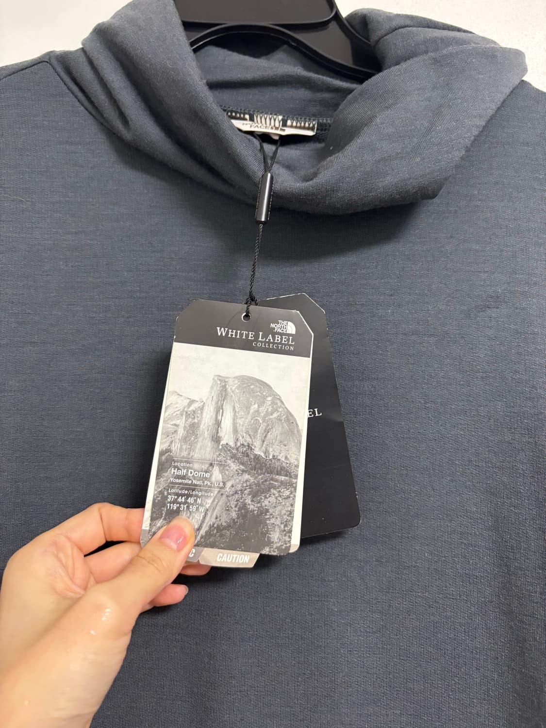 [새상품] 노스페이스 화이트라벨 울 터틀넥 티셔츠 상품이미지3