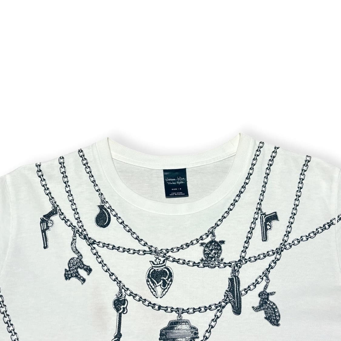 Number (N)ine 04ss Chain Graphic T Shirt 상품이미지2
