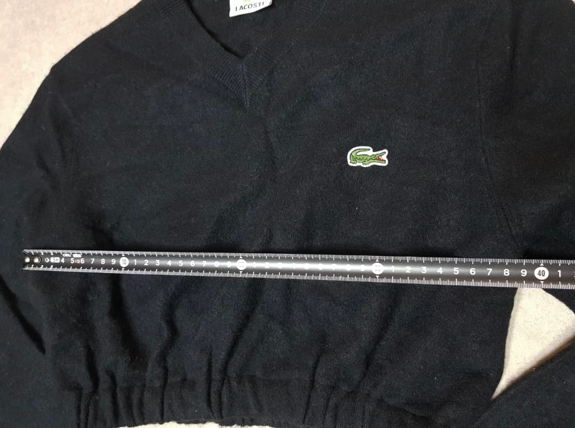 정품 라코스테 크롭 니트. 55~66 상품이미지6