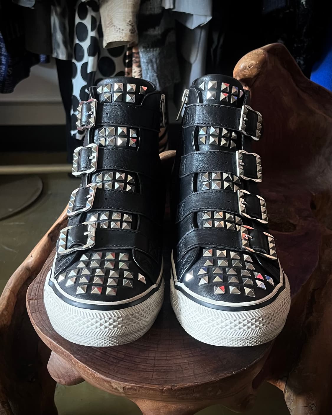Ash Archive Rock Studs Leather Sneakers 상품이미지3