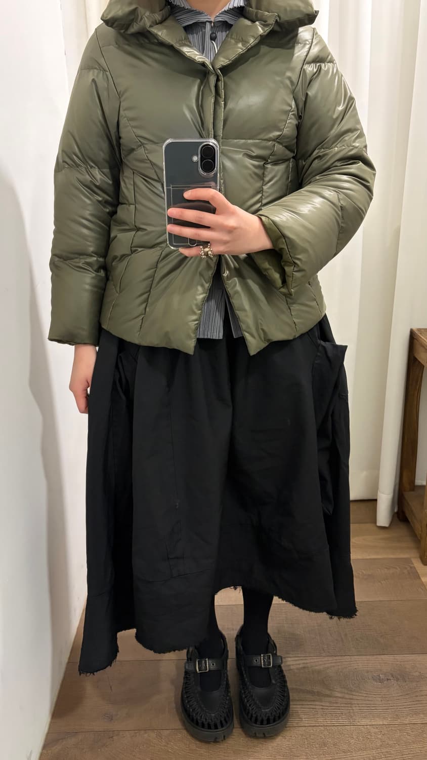 Khaki Puffer Down Padding 상품이미지5