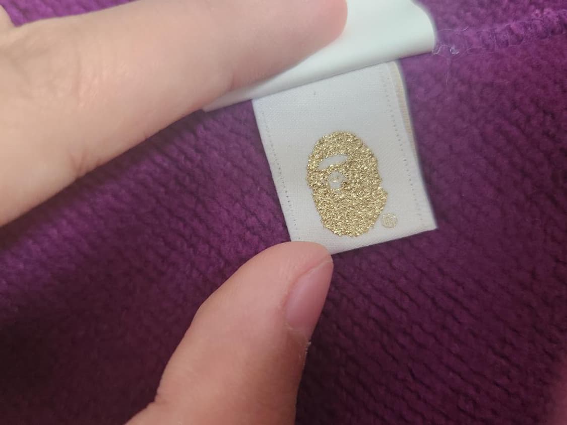 베이프 컬러 카모 자이언트 샤크 퍼플 후드 (더안파는 희귀제품) 상품이미지4