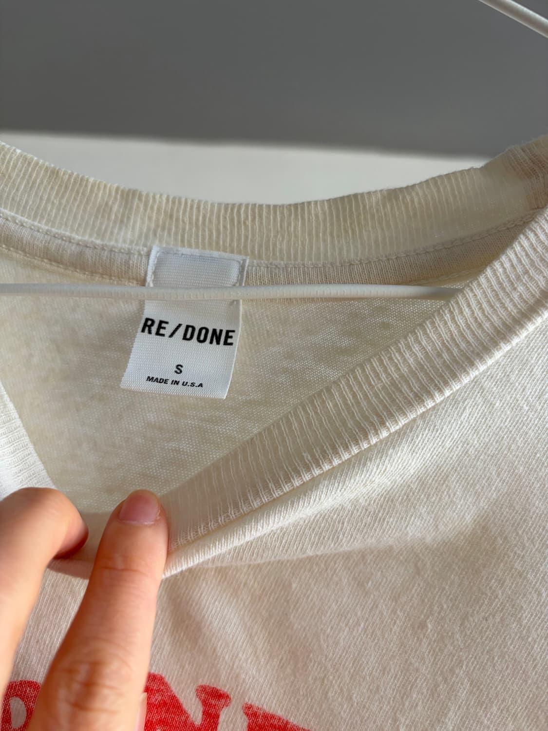 RE/DONE 스누피 티셔츠 S 상품이미지2