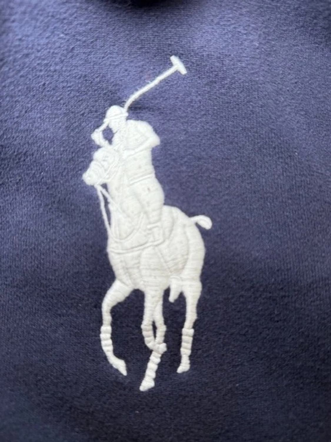 폴로 랄프 로렌 빅포니 네이비 스트라이프 후드 집업 상품이미지2