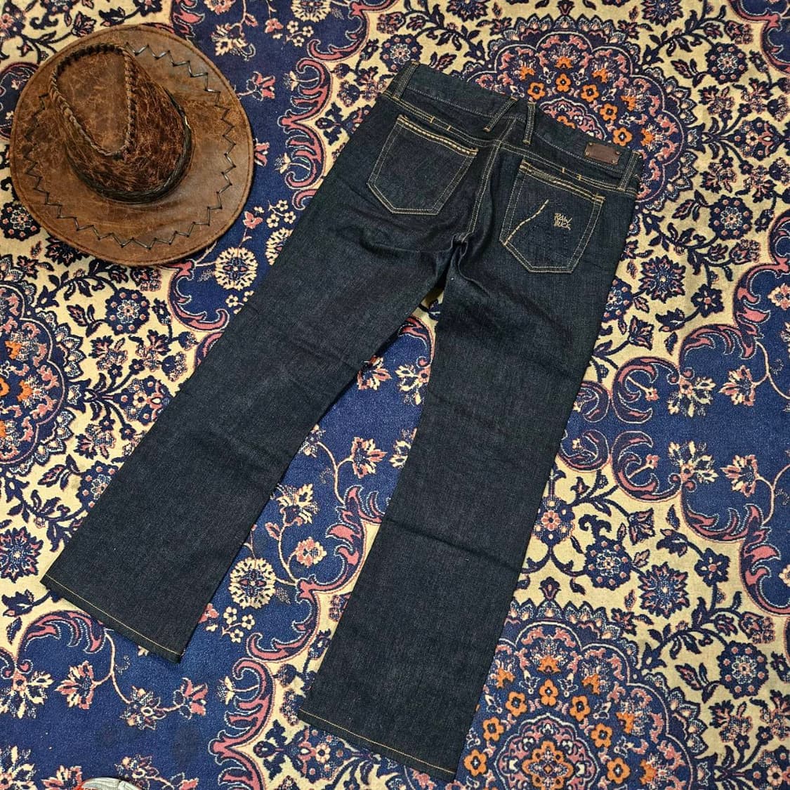 Raw Buck by 버커루 포켓 스티치 부츠컷 데님 팬츠  상품이미지1