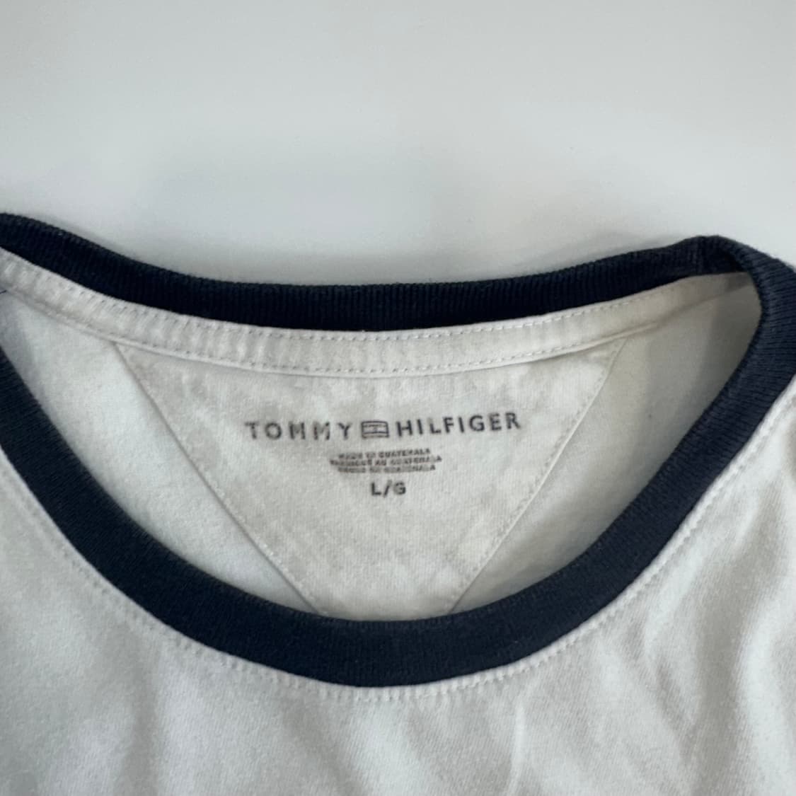 Tommy Hilfiger 타미힐피거 화이트 반팔 상품이미지5