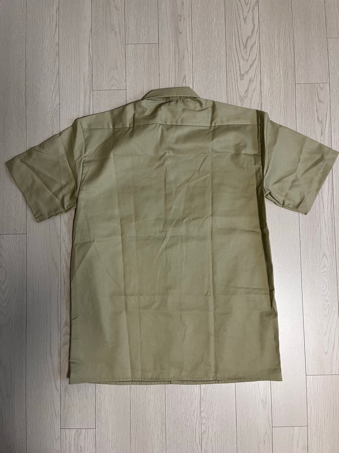 디키즈 워크셔츠 반팔 카키 상품이미지3