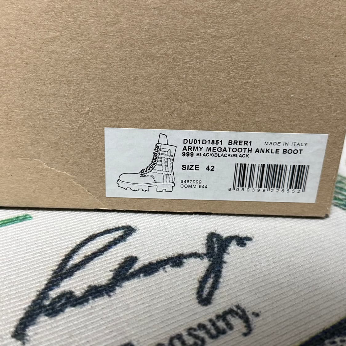 (42) 릭오웬스 army 메가투스 부츠 상품이미지7