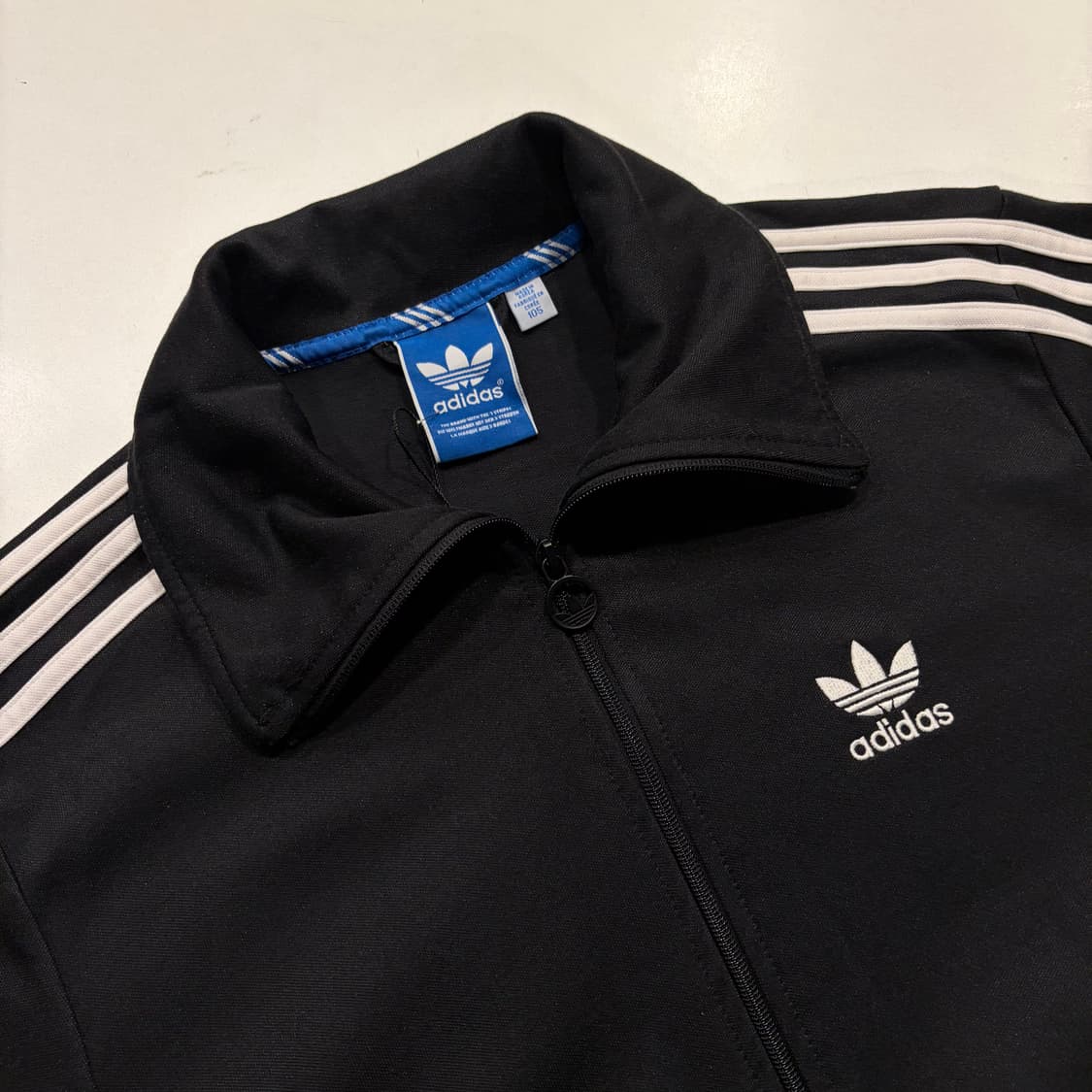 [105] 16s 아디다스 유로파 삼선 트랙탑 져지 블랙 D271 상품이미지3