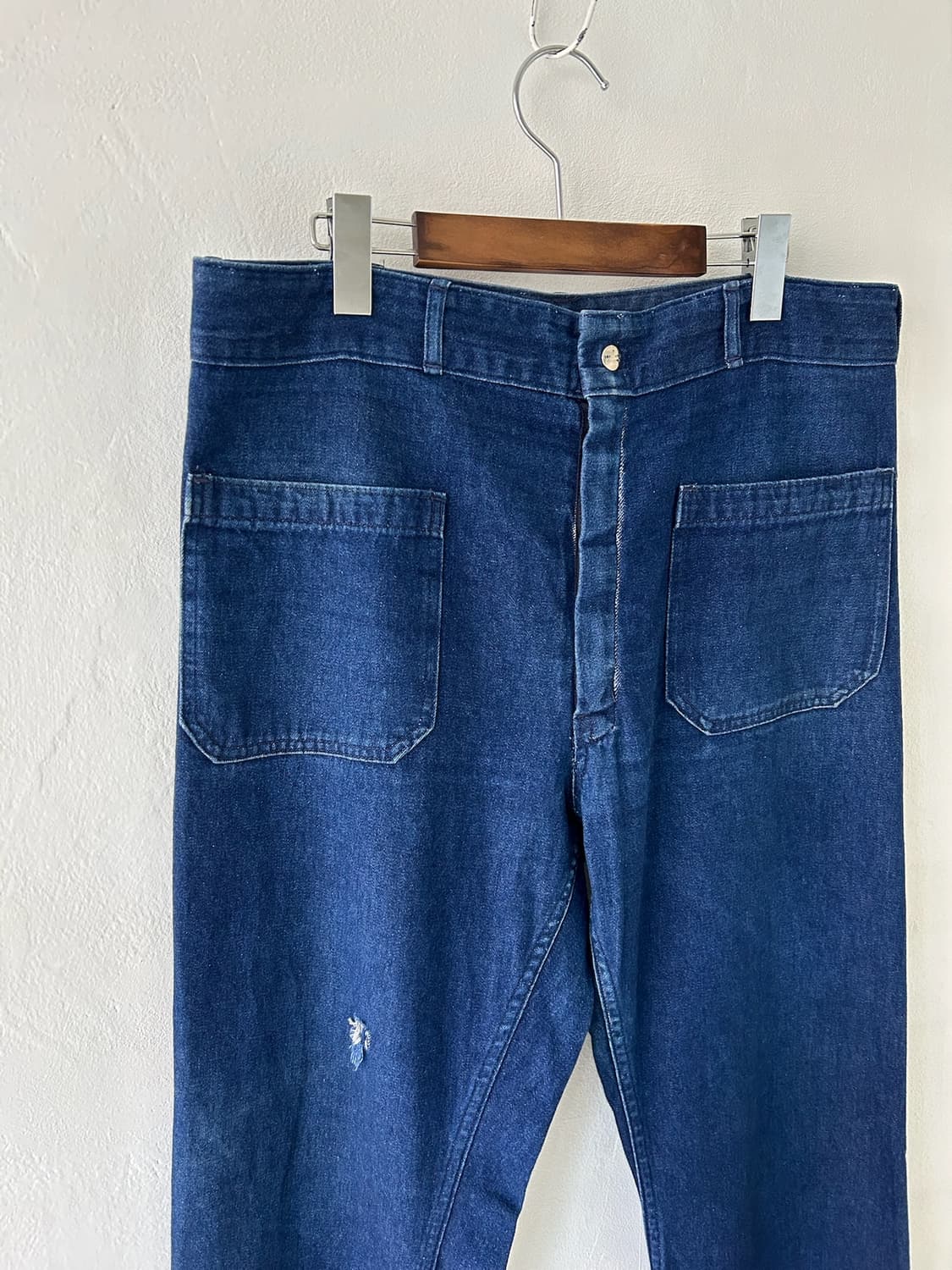 80‘s Vintage US Navy Sailor Denim Pants  상품이미지2