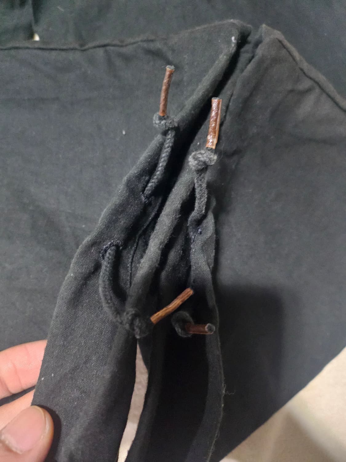 60s 미군오리지날 m65팬츠 블랙다잉 상품이미지6