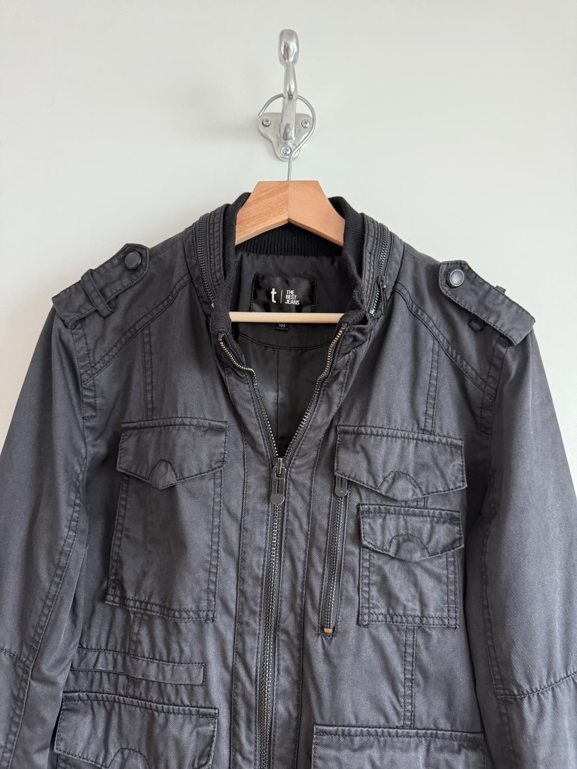 Pre owned 바이커 자켓 상품이미지2
