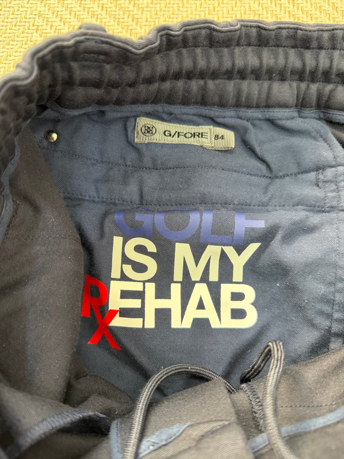 매장판정품) 지포어 23ss 남성 네이비 밴딩 조거팬츠 82 상품이미지7