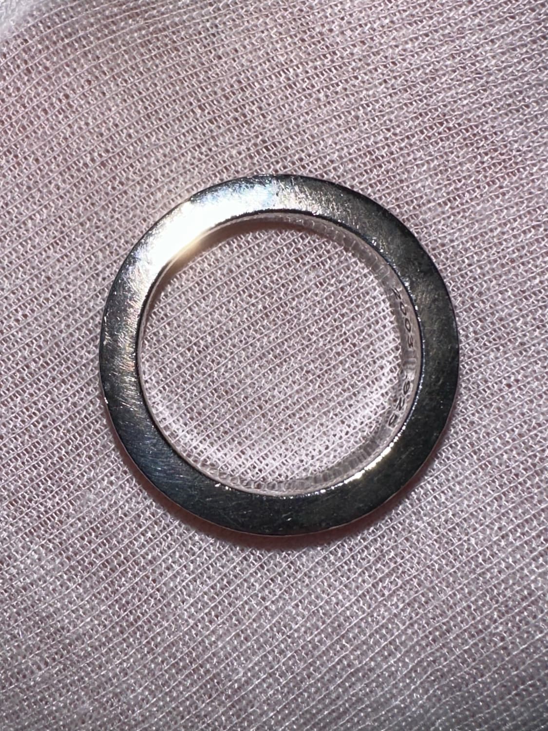 [US 10.5] 백화점판 정품 크롬하츠 포에버링 6mm 상품이미지6