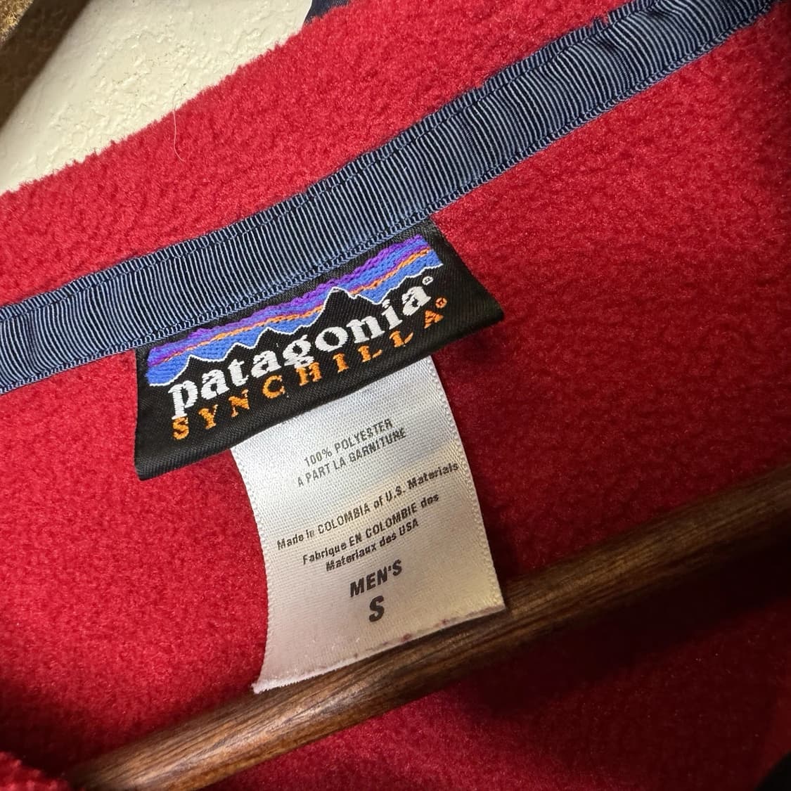 00s 콜롬비아 파타고니아 신칠라 스냅-T 레드 상품이미지4