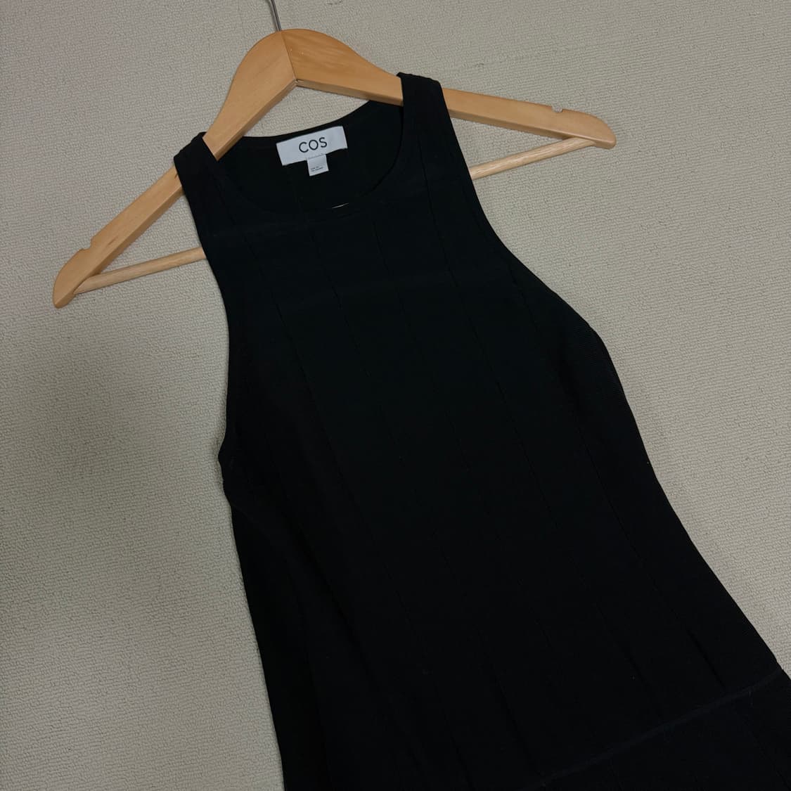 COS 블랙 시스루 롱드레스 상품이미지3