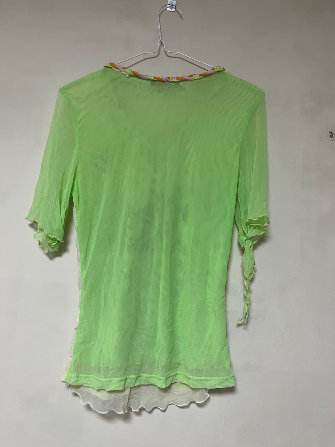 할리 데이비슨깔 y2k 오리엔탈 반팔티 상품이미지3