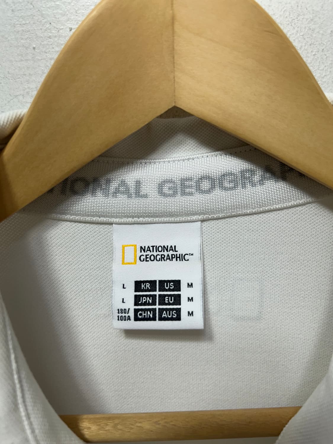 내셔널지오그래픽 김천시청 여구단 반팔 티셔츠 L  상품이미지4