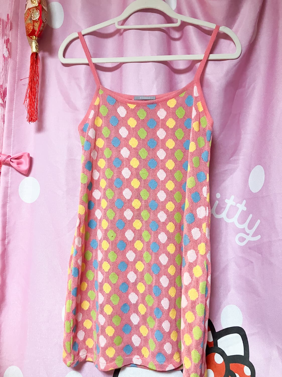 jpn 솜사탕 도트 원피스 상품이미지1