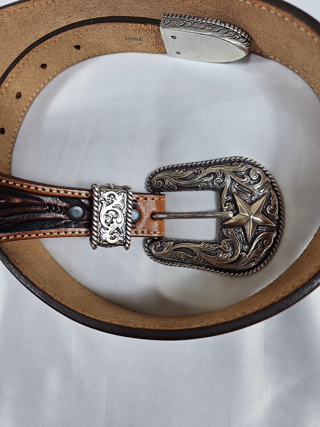 저스틴부츠웨스턴벨트 상품이미지2