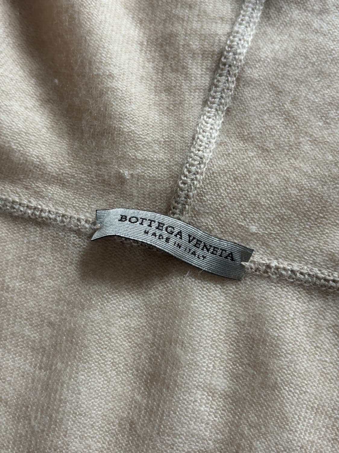 BOTTEGA VENETA 보테가 베네타 캐시미어 베이지 후드 집업 상품이미지6