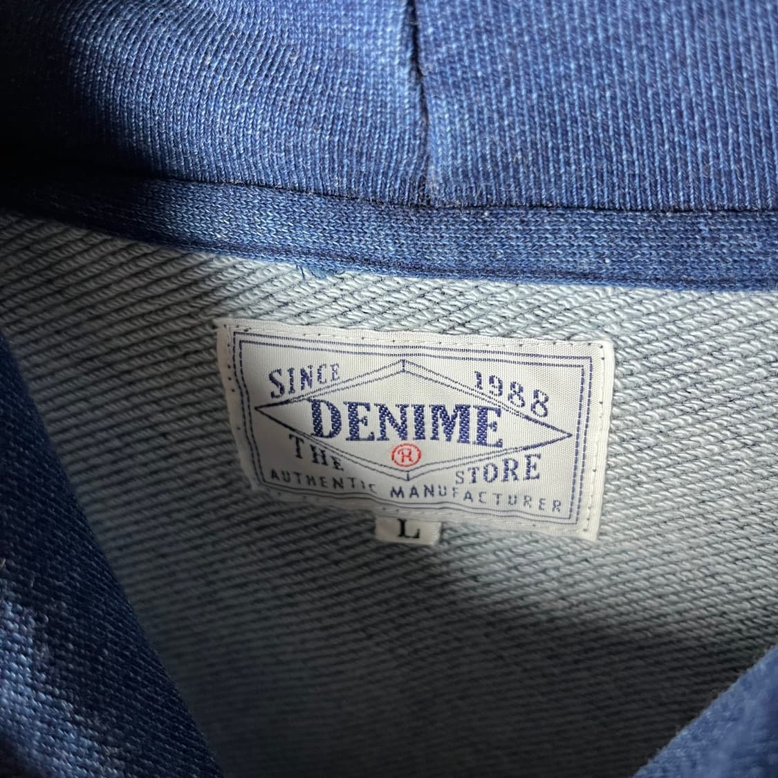 [Denime] 드님 인디고 후디 상품이미지4