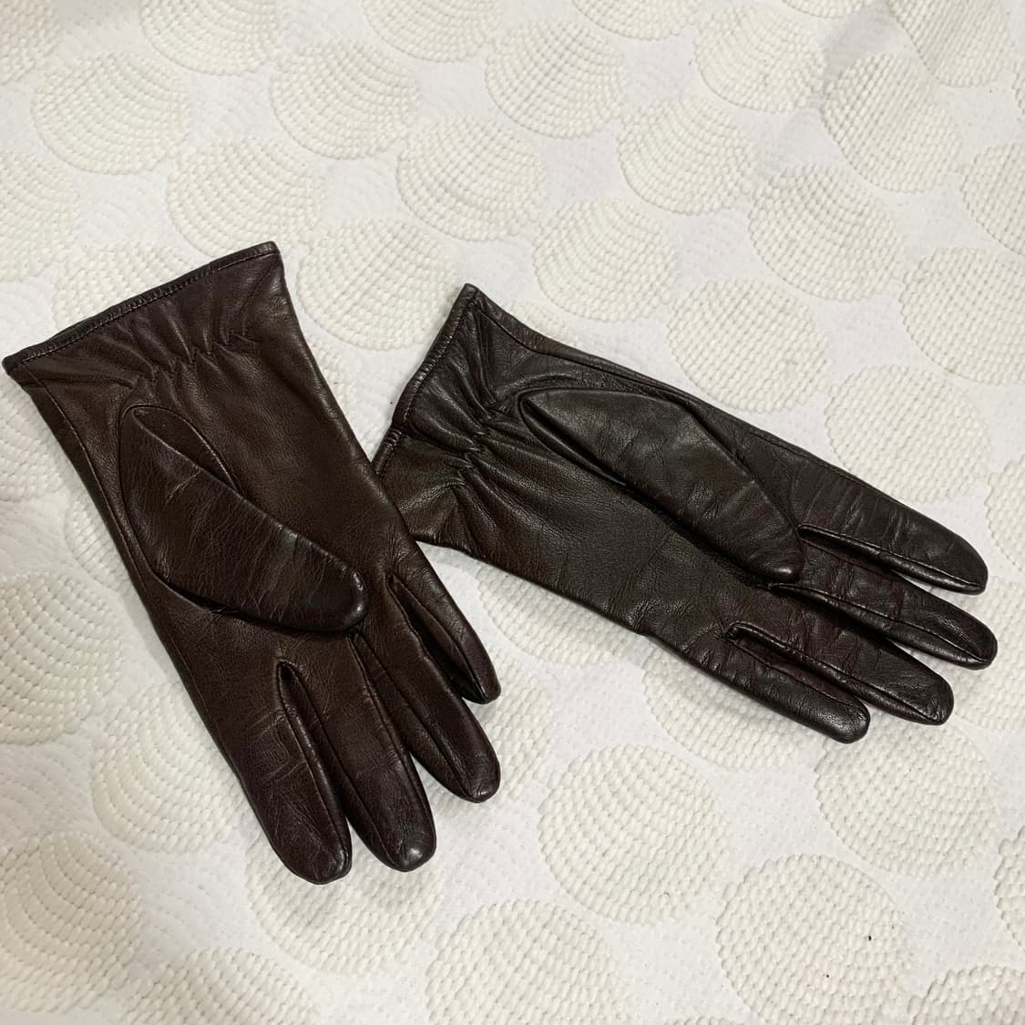 비비안웨스트우드 가죽 스티치 장갑 상품이미지6