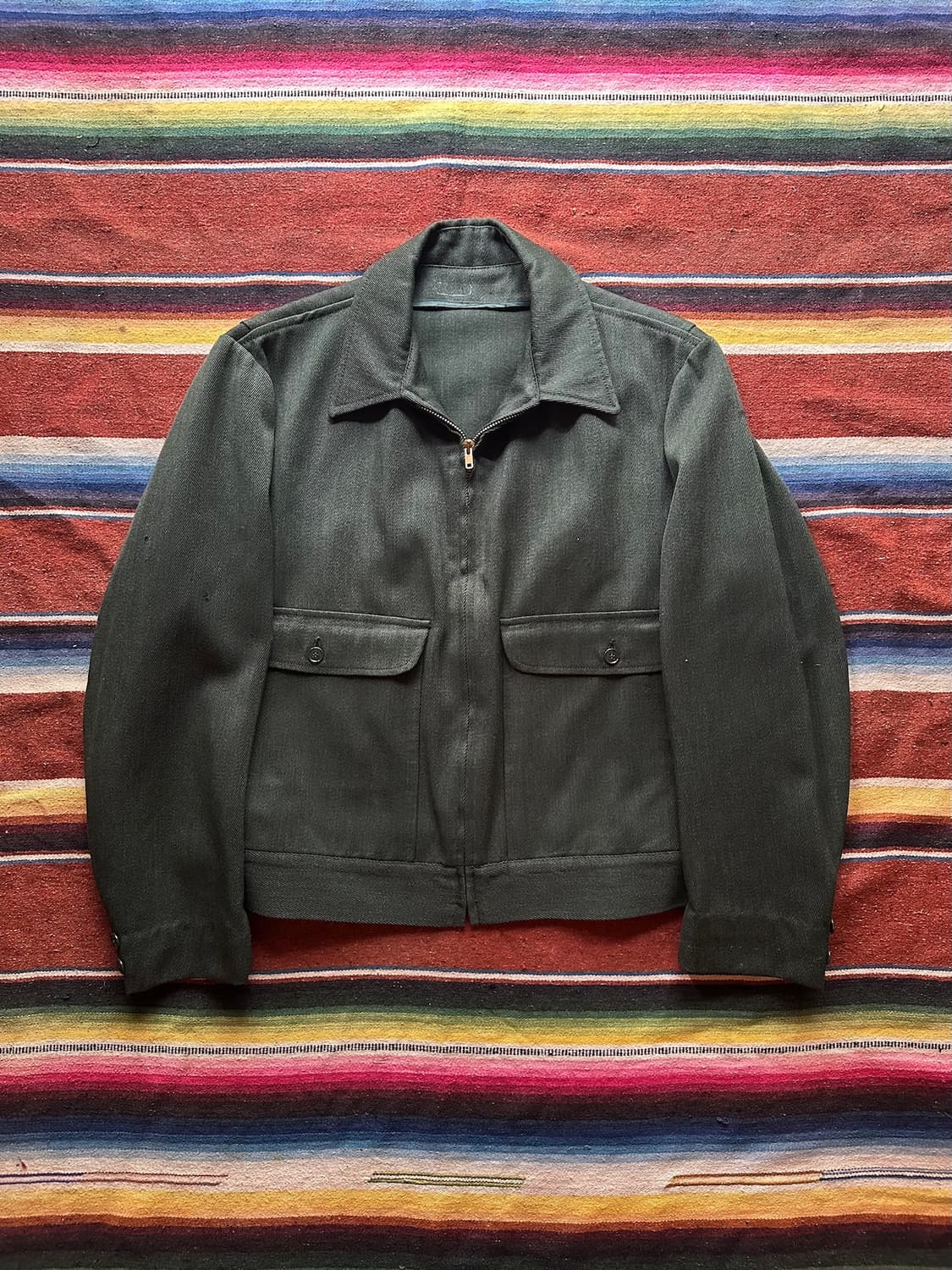 50s USA Vintage Whipcord Work Jacket 상품이미지1