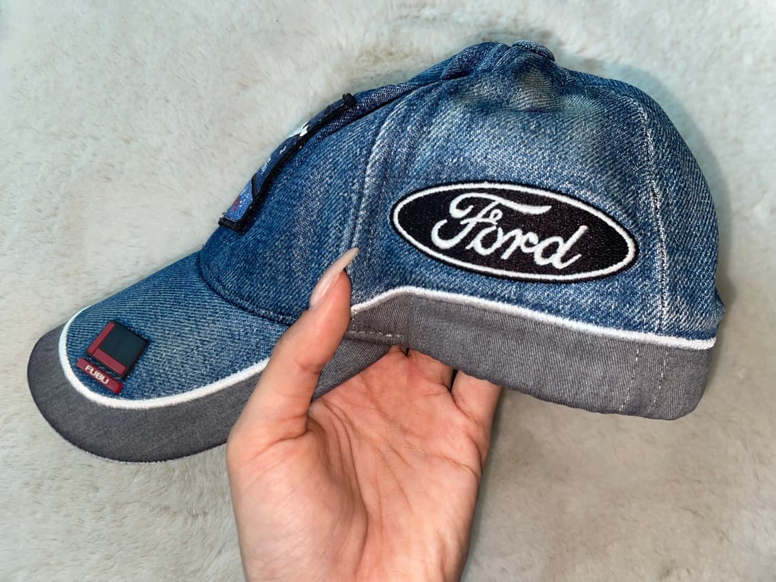 Vintage ford mustang denim cap 상품이미지2