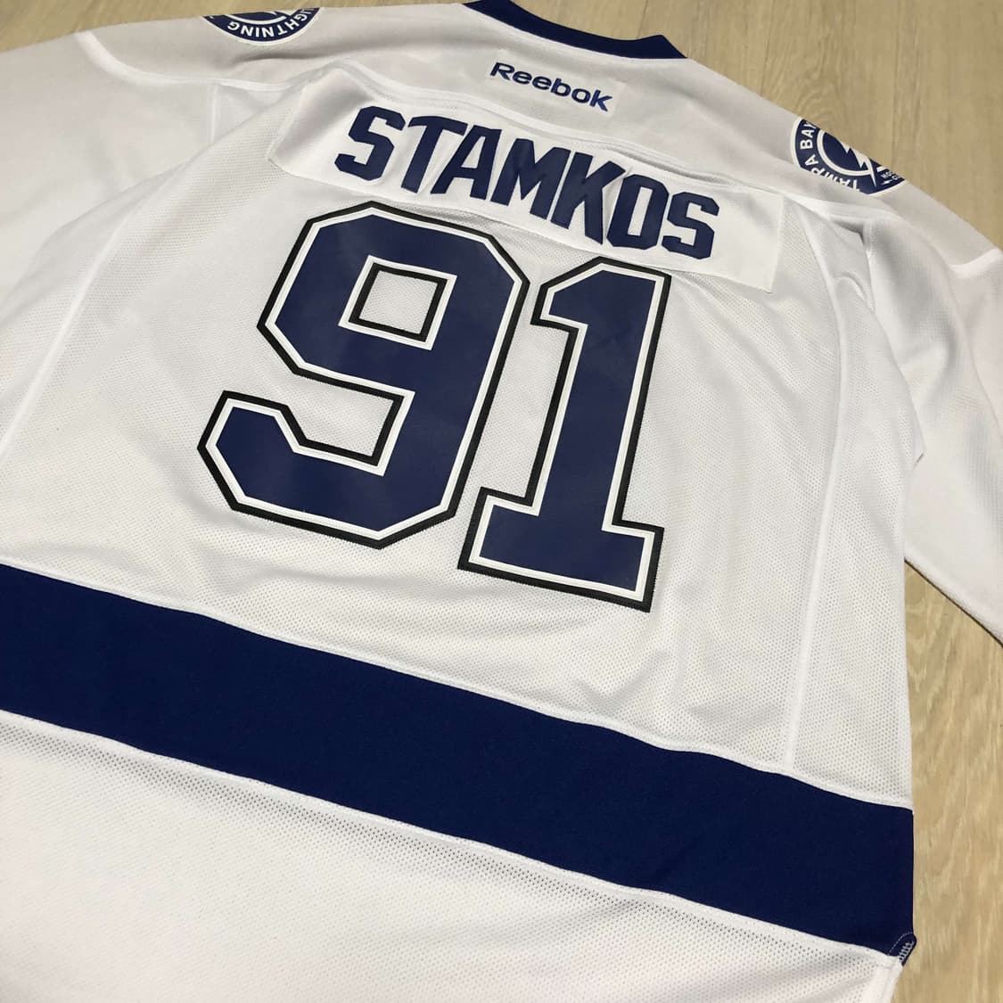 (L) 새상품 리복 NHL 템파베이 라이트닝 아이스하키 져지 하키 유니폼 상품이미지8