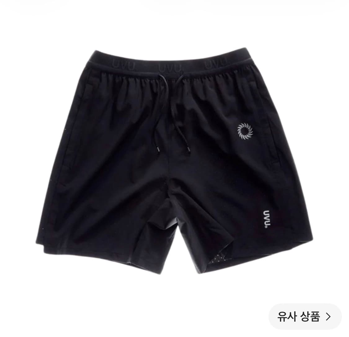 XL) UVU 트레이닝 쇼츠 블랙 팝니다 상품이미지1