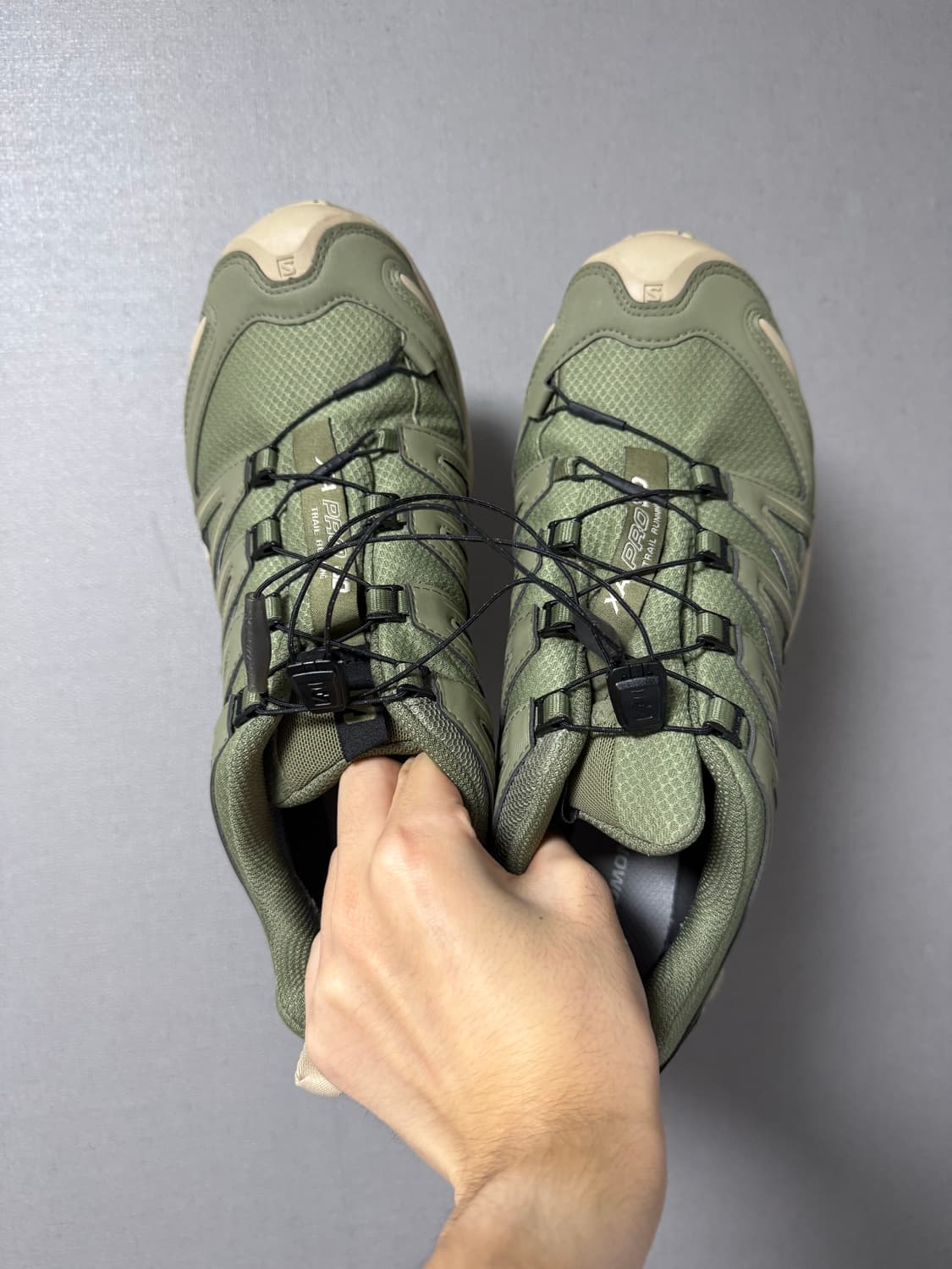 살로몬 XA 프로 3D GTX 딥 리쳔 그린 상품이미지2