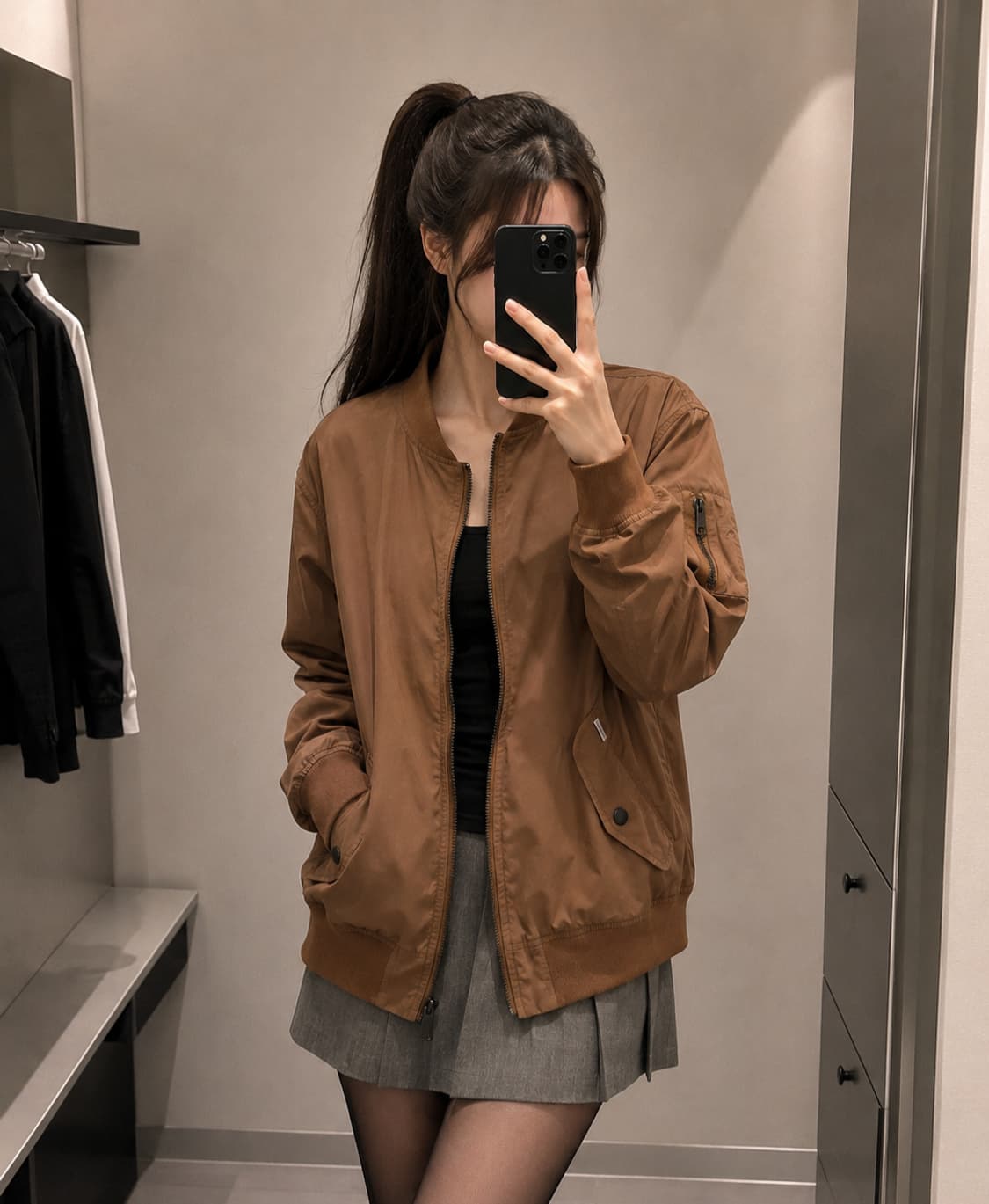 🤎 칼하트 아담스 봄버 해밀턴브라운 S 상품이미지1